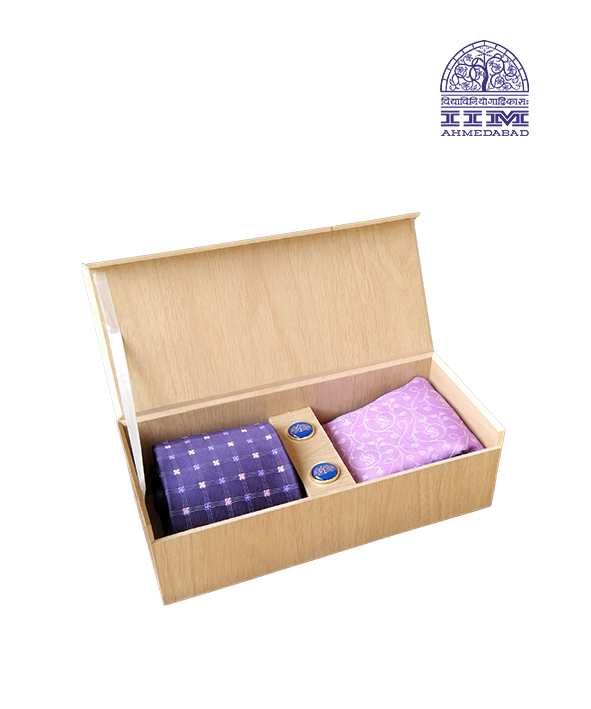 TIE SET- WOODEN BOX